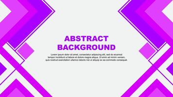 Abstract Background Design Template. Abstract Banner Wallpaper Illustration. Abstract Purple Banner vector