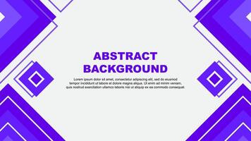 Abstract Background Design Template. Abstract Banner Wallpaper Illustration. Abstract Deep Purple Background vector