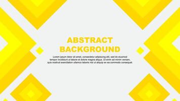 Abstract Background Design Template. Abstract Banner Wallpaper Illustration. Abstract Yellow Template vector