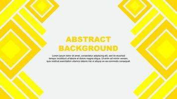 Abstract Background Design Template. Abstract Banner Wallpaper Illustration. Abstract Yellow vector