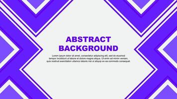 Abstract Background Design Template. Abstract Banner Wallpaper Illustration. Abstract Deep Purple vector