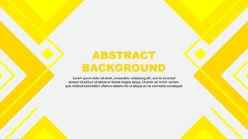 Abstract Background Design Template. Abstract Banner Wallpaper Illustration. Abstract Yellow Illustration vector