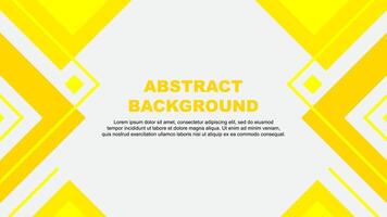 Abstract Background Design Template. Abstract Banner Wallpaper Illustration. Abstract Yellow Illustration vector