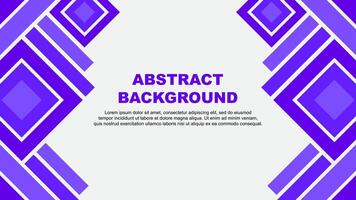 Abstract Background Design Template. Abstract Banner Wallpaper Illustration. Abstract Deep Purple vector