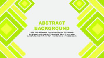 Abstract Background Design Template. Abstract Banner Wallpaper Illustration. Abstract Lime Green vector
