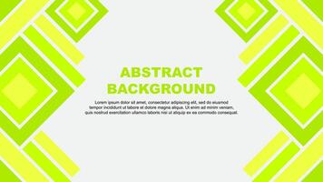 Abstract Background Design Template. Abstract Banner Wallpaper Illustration. Abstract Lime Green vector