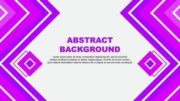 Abstract Background Design Template. Abstract Banner Wallpaper Illustration. Abstract Purple Design vector