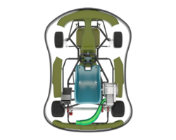 kart isolerat på bakgrund. 3d tolkning - illustration png