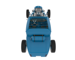 Hot rod isolated on background. 3d rendering - illustration png