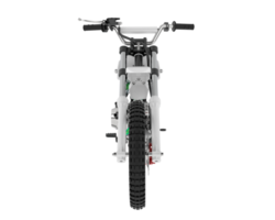 motocross bicyclette isolé sur Contexte. 3d le rendu - illustration png