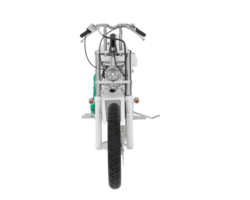 motocross bicicletta isolato su sfondo. 3d interpretazione - illustrazione png