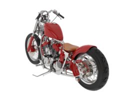 Chopper isolated on background. 3d rendering - illustration png