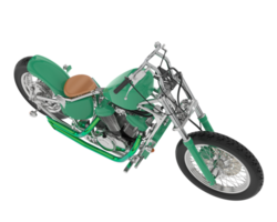 chopper isolerat på bakgrund. 3d tolkning - illustration png