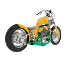 Chopper isolated on background. 3d rendering - illustration png