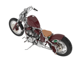 Chopper isolated on background. 3d rendering - illustration png