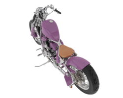 Chopper isolated on background. 3d rendering - illustration png