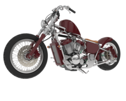 Chopper isolated on background. 3d rendering - illustration png