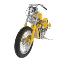 Chopper isolated on background. 3d rendering - illustration png