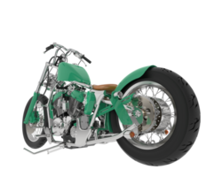 Chopper isolated on background. 3d rendering - illustration png