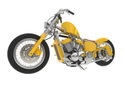 chopper isolerat på bakgrund. 3d tolkning - illustration png