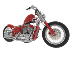 Chopper isolated on background. 3d rendering - illustration png