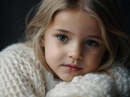 cute little girl photo