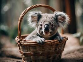 cute little koala photo