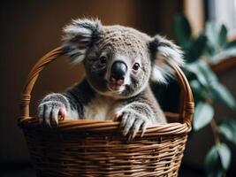 cute little koala photo