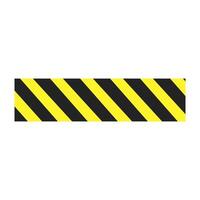 Caution tape on white background vector