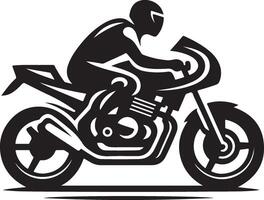 motorcycle art illustration white background vector