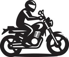 motocicleta Arte ilustración blanco antecedentes vector