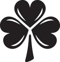 St. Patrick's Day Clover Icon vector