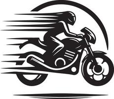 motocicleta Arte ilustración blanco antecedentes vector