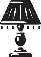 lámpara icono ilustración vector