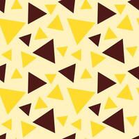 banana chocolate milk seamless pattern yellow background vector