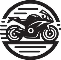 motocicleta Arte ilustración blanco antecedentes vector