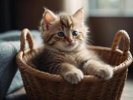 cute little kitten photo