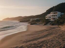 morning on the beach photo