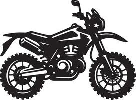 motorcycle art illustration white background vector