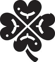 St. Patrick's Day Clover Icon vector