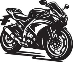 motocicleta Arte ilustración blanco antecedentes vector