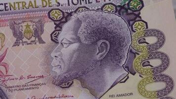 5000 Sao Tome and Principe dobras national currency money legal tender bill 4 video