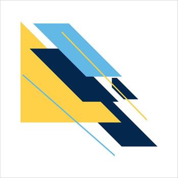 esquina geométrico forma elemento vector