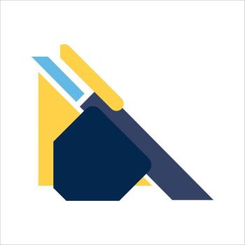 esquina geométrico forma elemento vector