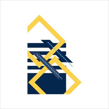 esquina geométrico forma elemento vector