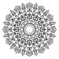 Luxury, Elegant and creative mandala pattern design vector