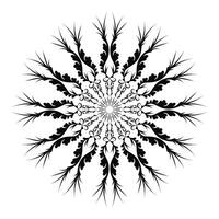 Luxury, Elegant and creative mandala pattern design vector