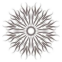 Luxury, Elegant and creative mandala pattern design vector