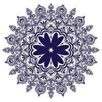 lujo, elegante y creativo mandala modelo diseño vector