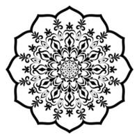 Luxury, Elegant and creative mandala pattern design vector